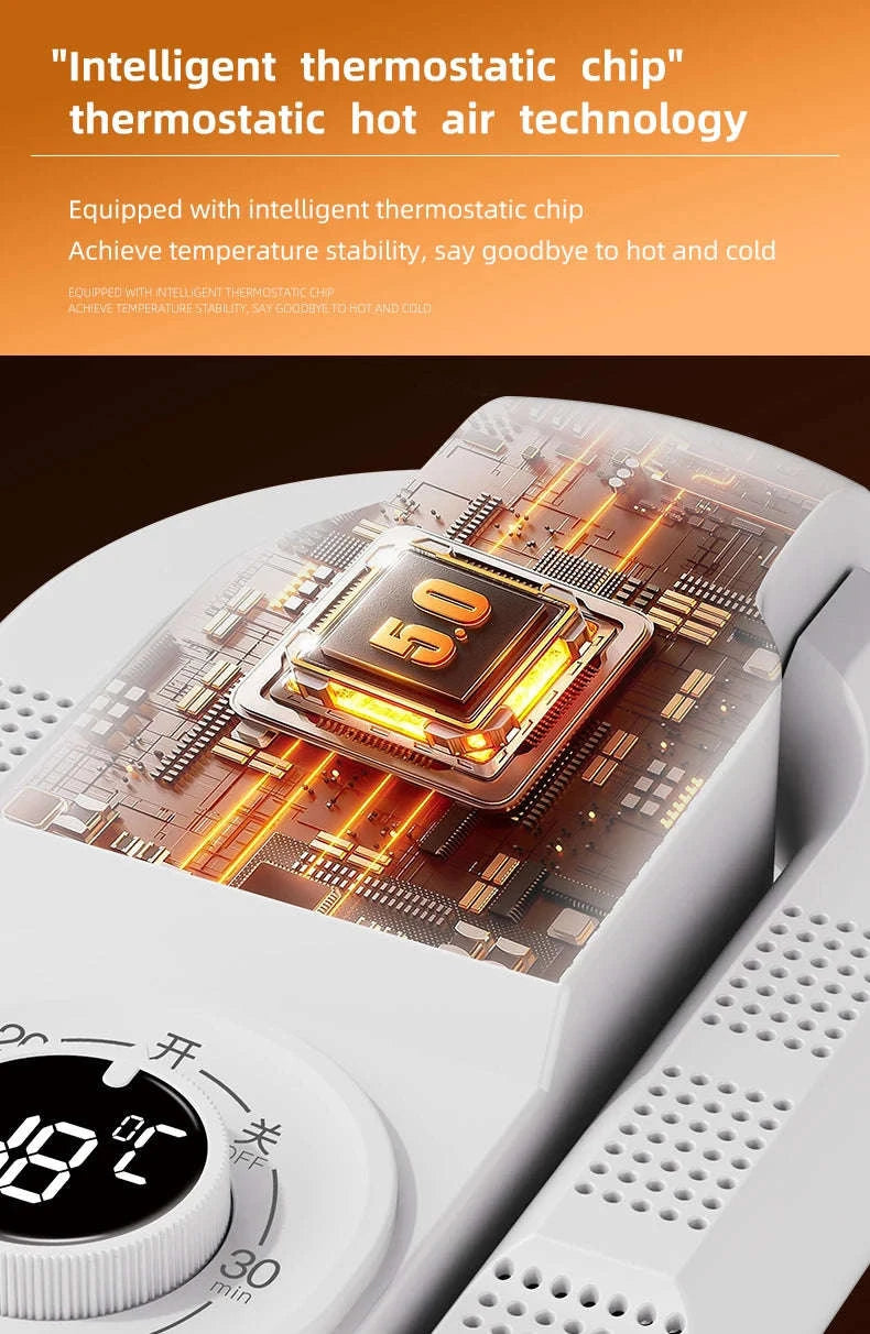 Intelligent Shoe Dryer with Deodorizing and Sterilizing Technology-White EU / EU / China Mainland