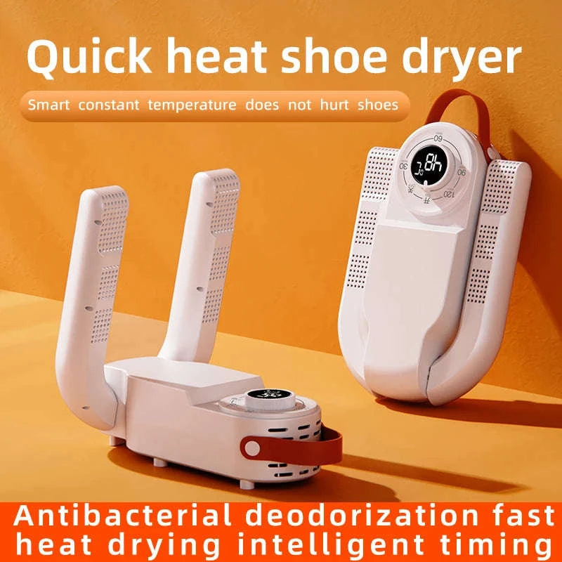 Intelligent Shoe Dryer with Deodorizing and Sterilizing Technology-White EU / EU / China Mainland