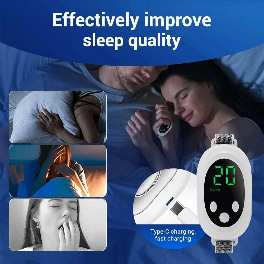 Intelligent Sleep Device with Dual Modes and Adjustable Intensity-GREEN