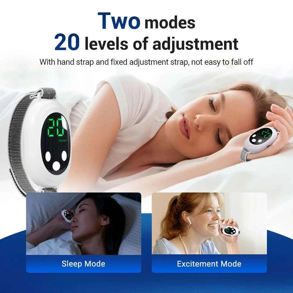 Intelligent Sleep Device with Dual Modes and Adjustable Intensity-GREEN