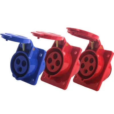 IP44 Industrial Plug and Socket Waterproof Connector-32A 3P