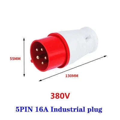 IP44 Waterproof Industrial Plug and Socket Connector-32A 3P