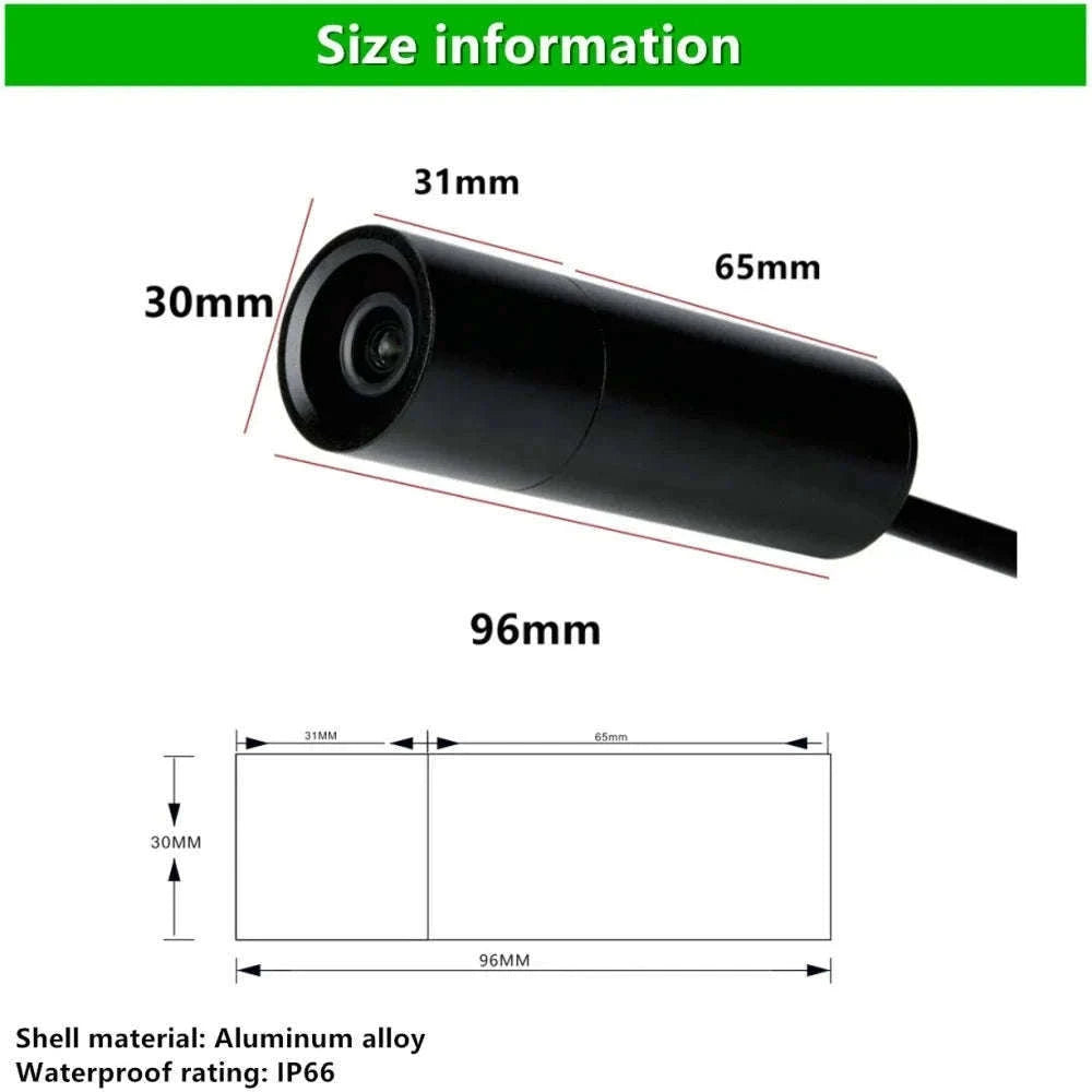 IP66 Mini WiFi Bullet IP Camera with Smart Detection-No SD card / 2.8mm