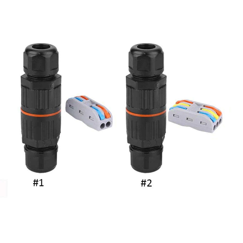 IP68 Waterproof Connector for Outdoor LED Wiring-3B 5PCS