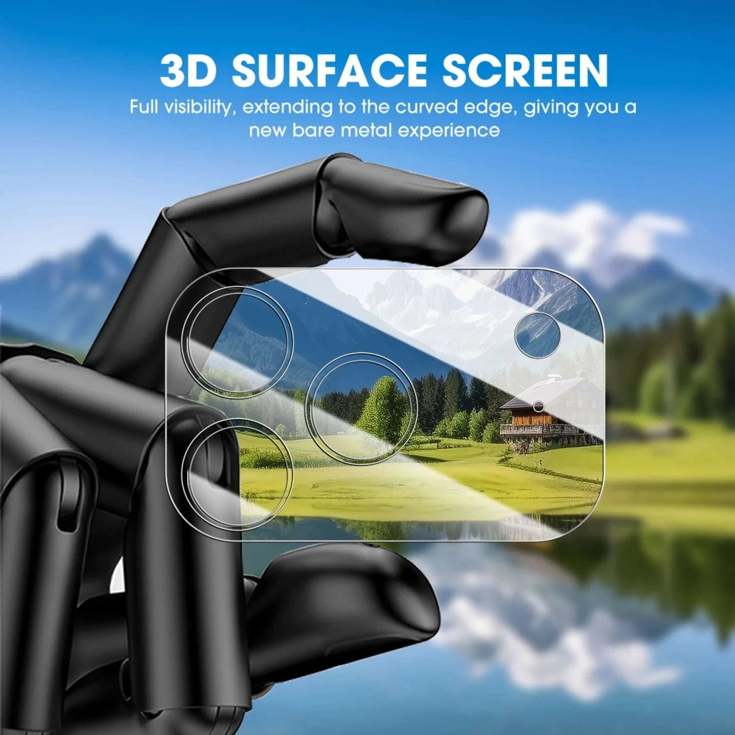 iPhone 17 Series Camera Lens Protector Full Coverage HD Clear Film-For iPhone 17 Pro / 3 Set / United States