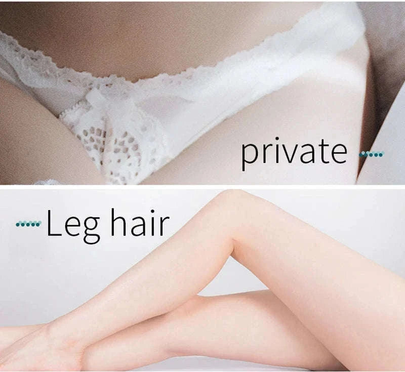 IPL Laser Hair Removal Device for Face, Body & Bikini with LCD Display-green / US Plug