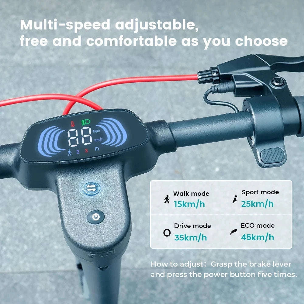 iScooter i10Pro Electric Scooter with Long-Range Power-Poland