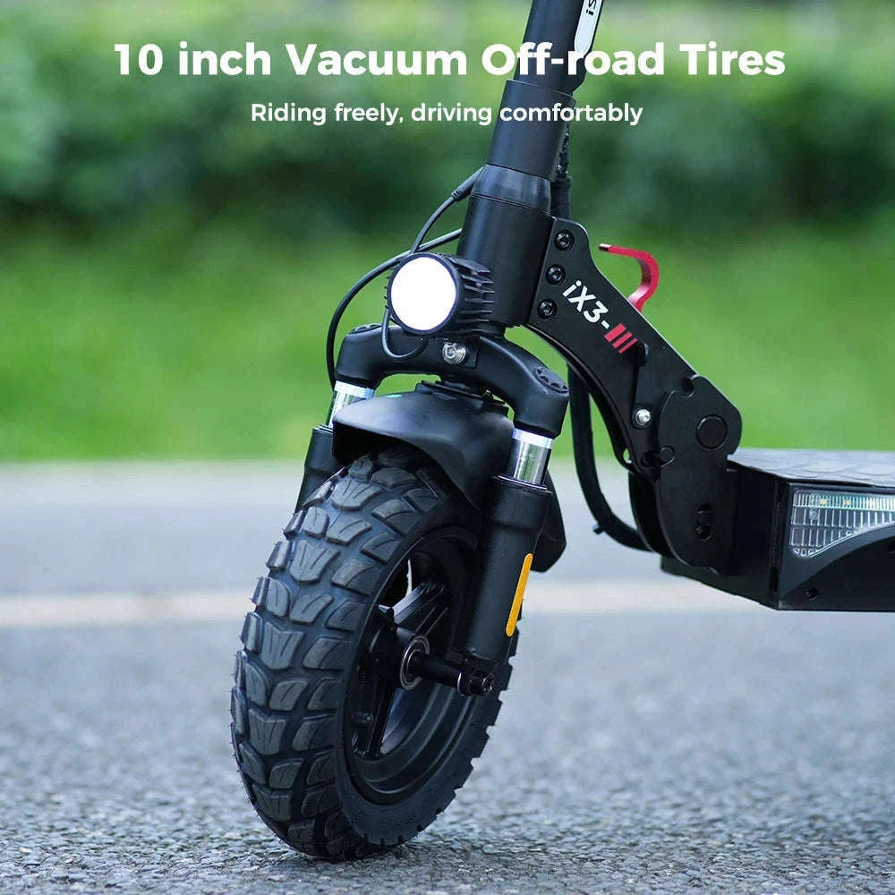 iScooter iX3 Electric Scooter for Off-Road and City Riding-france