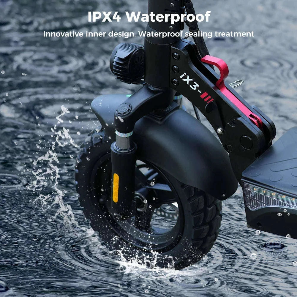 iScooter iX3 Electric Scooter for Off-Road and City Riding-france