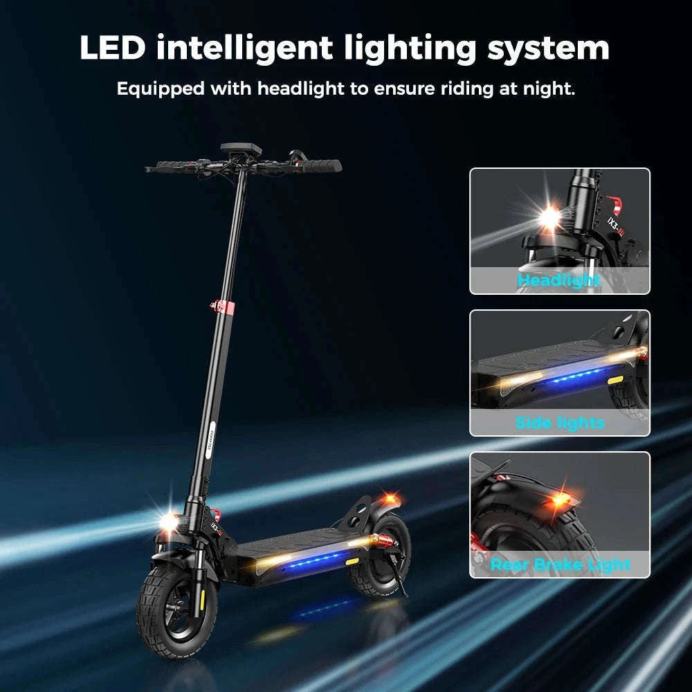 iScooter iX3 Electric Scooter for Off-Road and City Riding-france