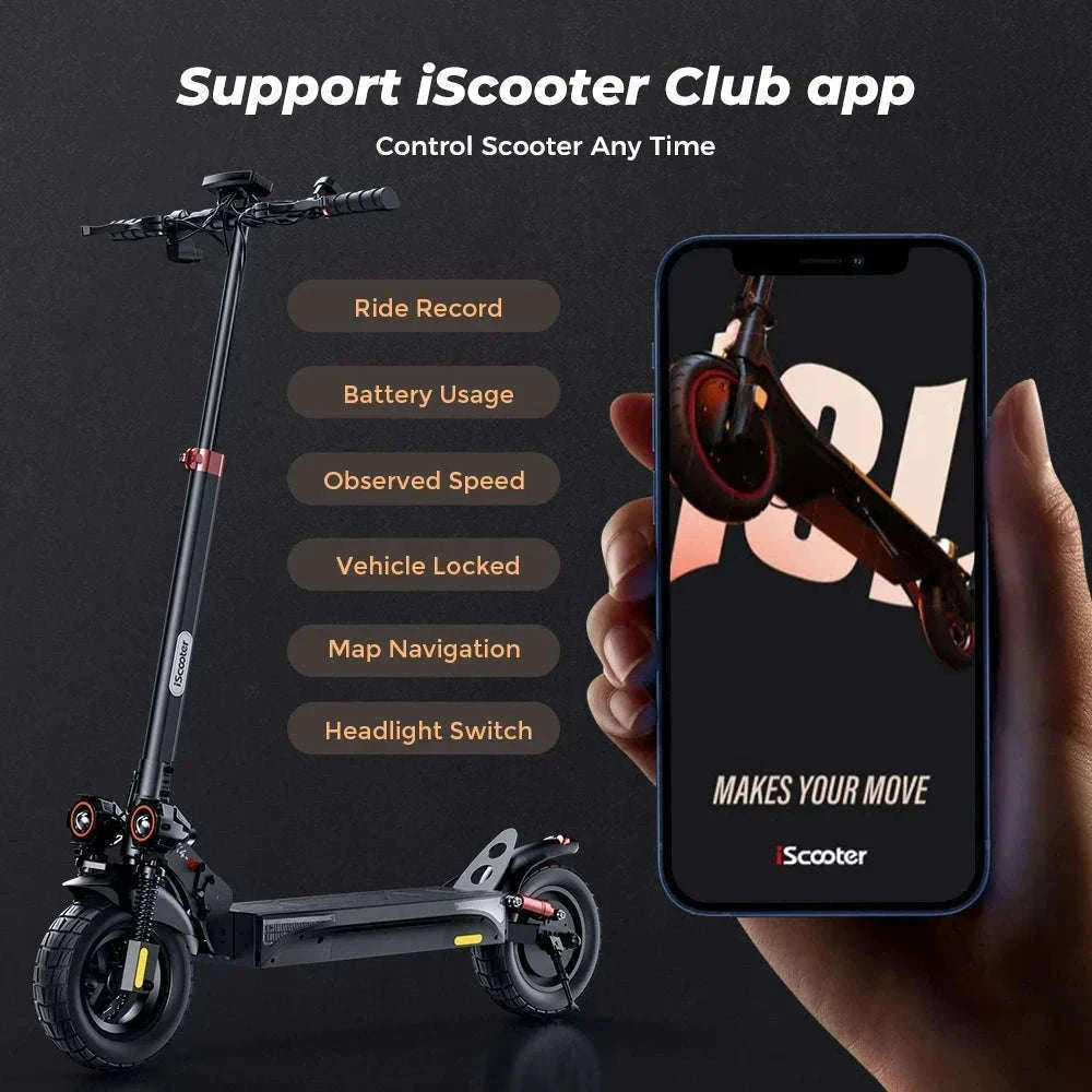 iScooter iX4 Electric Scooter 800W Off-Road Power-spain