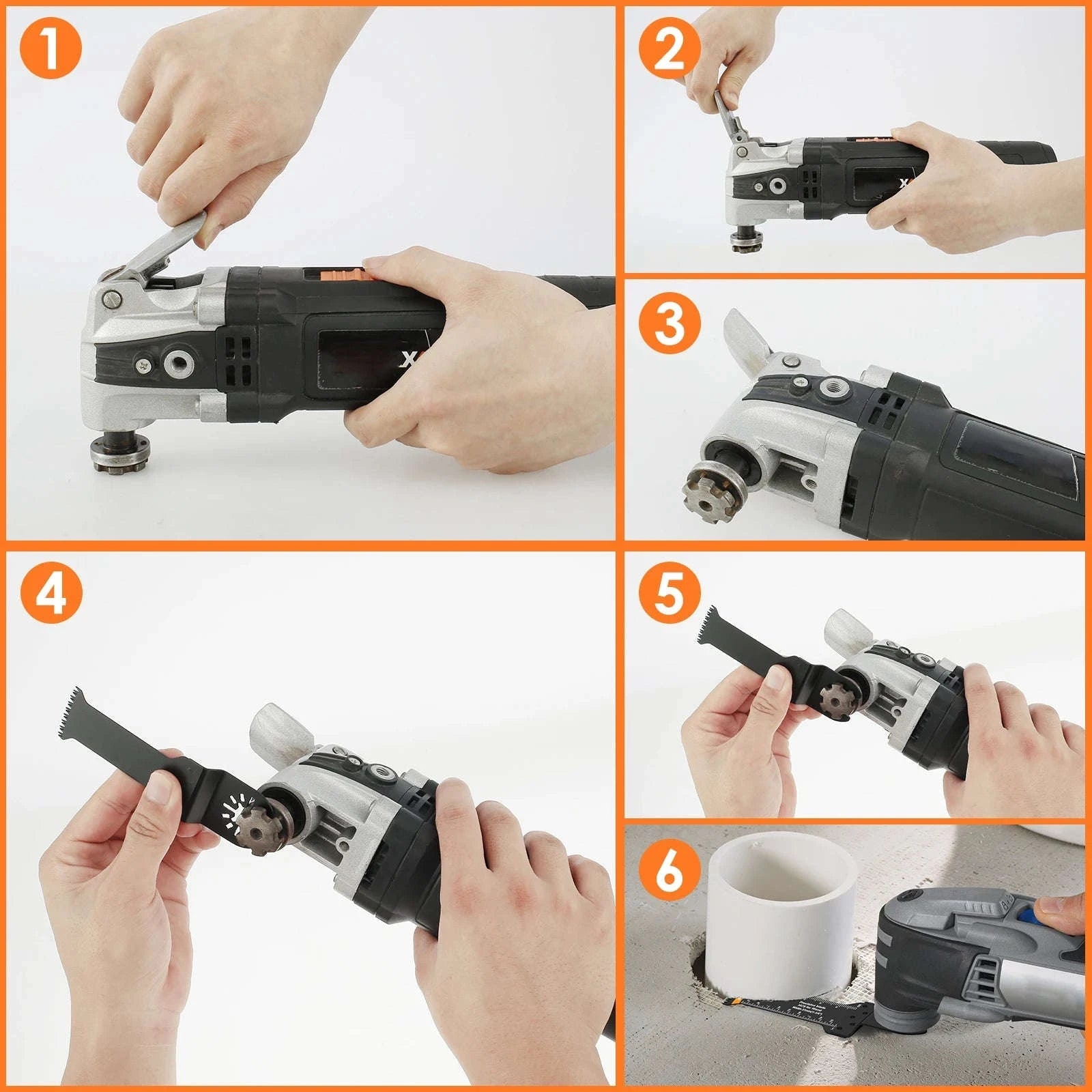 Japanese Oscillating Saw Blades Set-8PCS