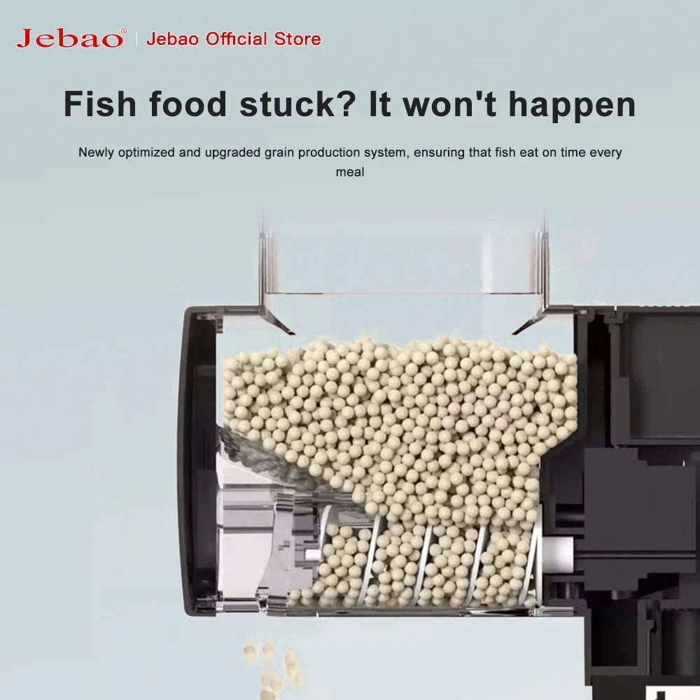 Jebao Automatic Aquarium Fish Feeder with WiFi Control-No Battery / AF-250