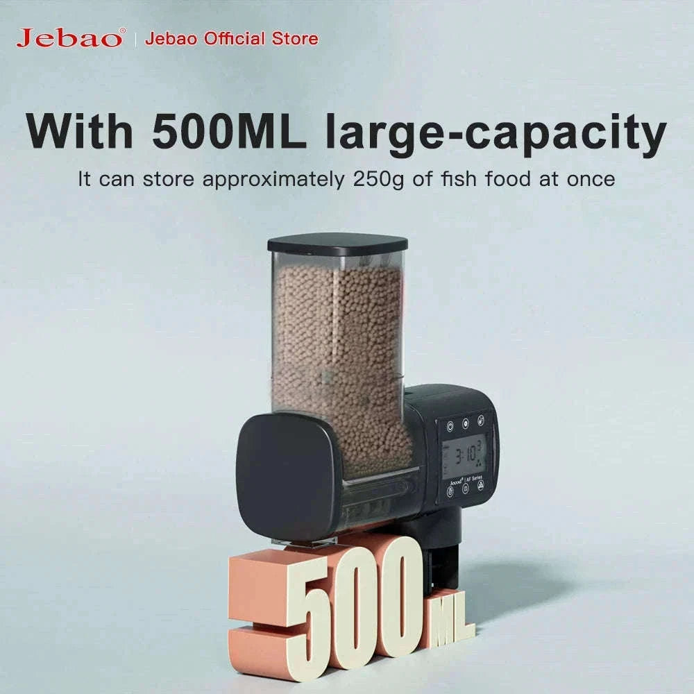 Jebao Automatic Aquarium Fish Feeder with WiFi Control-No Battery / AF-250