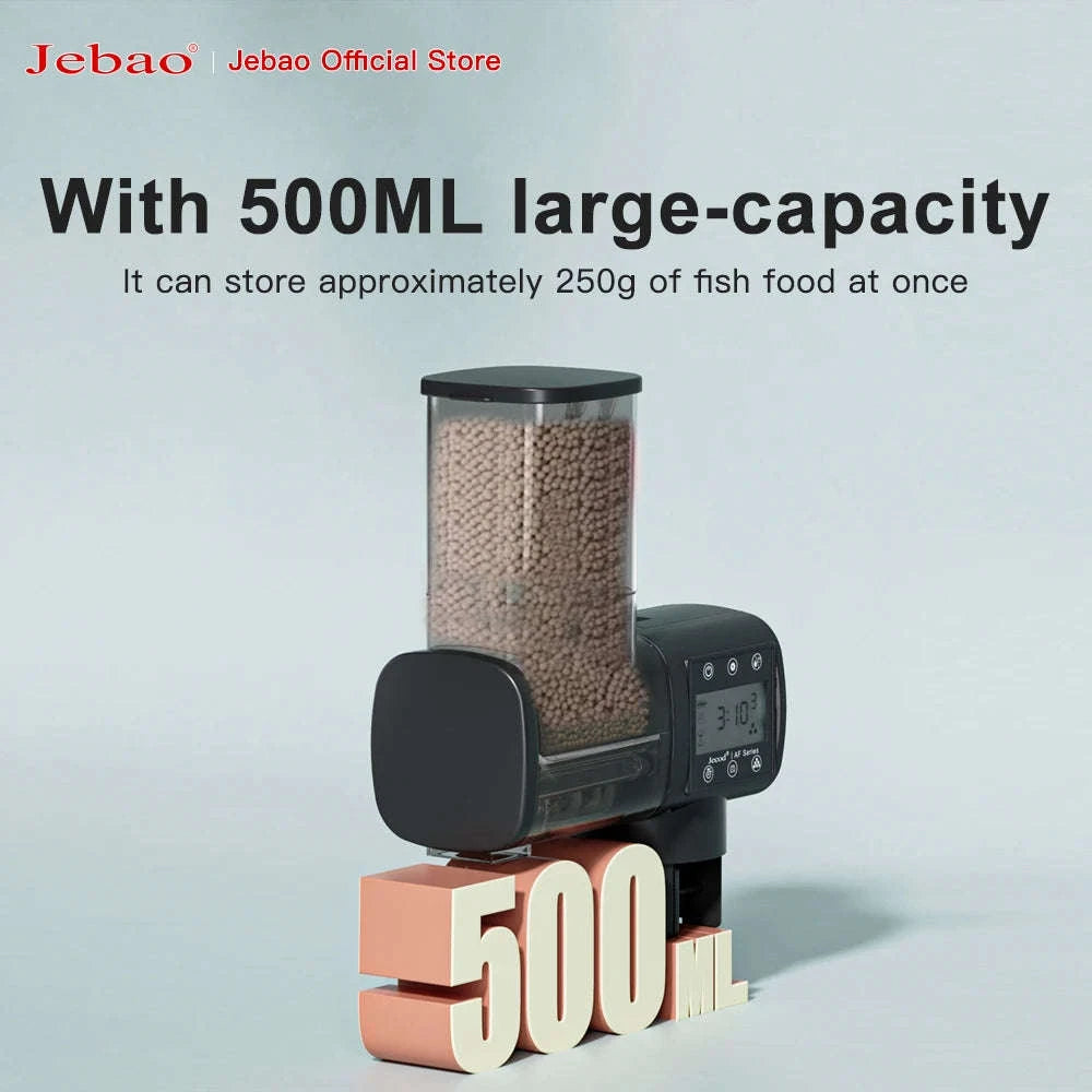 Jebao Intelligent Automatic Aquarium Fish Feeder with WiFi Control-No Battery / AF-250