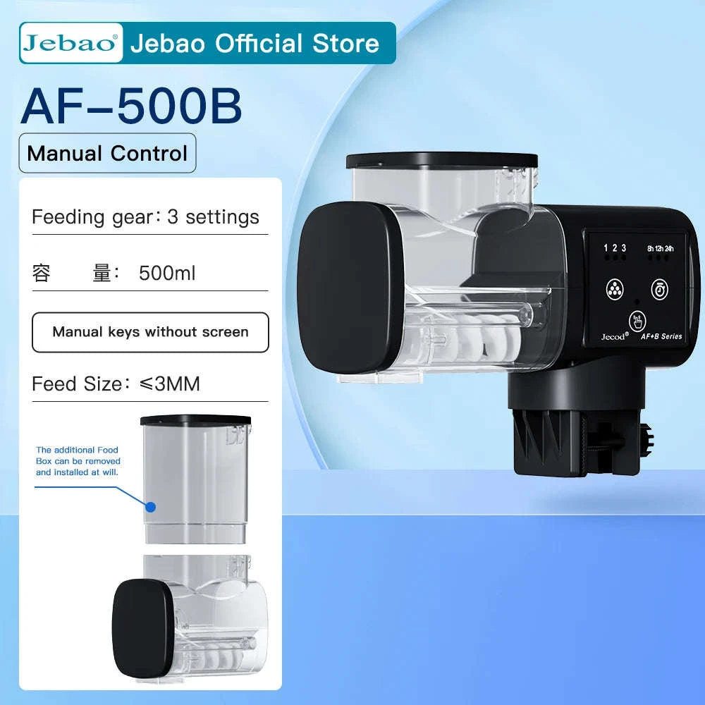Jebao Intelligent Automatic Aquarium Fish Feeder with WiFi Control-No Battery / AF-250