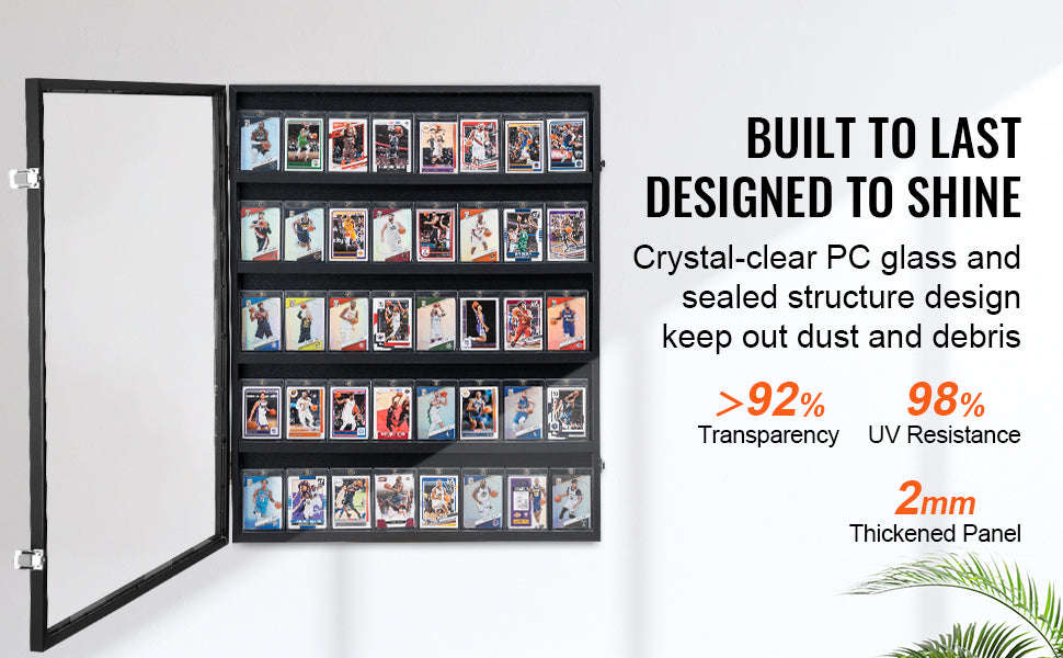 Jersey Display Frame Case Lockable Shadow Box with UV Protection-590x790x40 mm-1PC / Poland