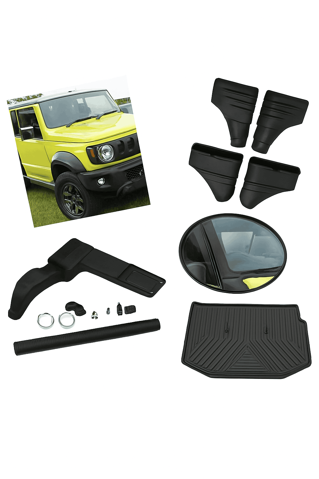 Jimny JB64/JB74 Off-Road Air Intake Snorkel Kit-Door Decorative A