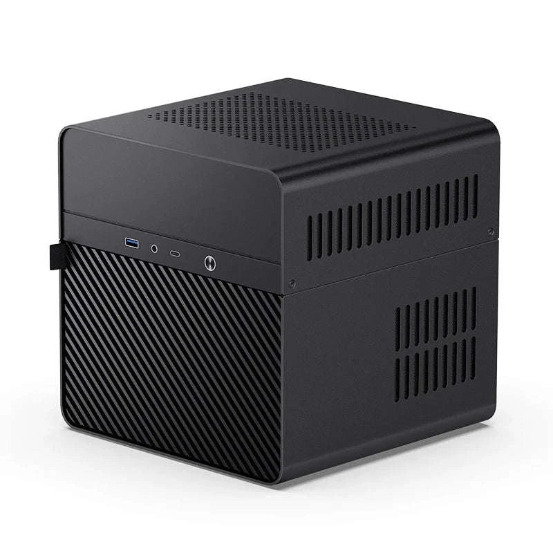 JONSBO N2 Mini ITX NAS Case with 5 Hot-Swap Bays and SFX Support-White