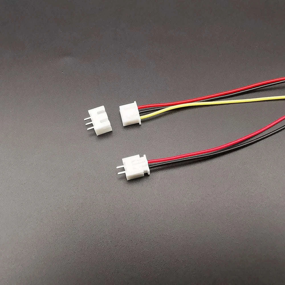 JST XH 2.54mm Wire Cable Connector Kit – 5 Complete Sets-Length 10CM / 4Pin