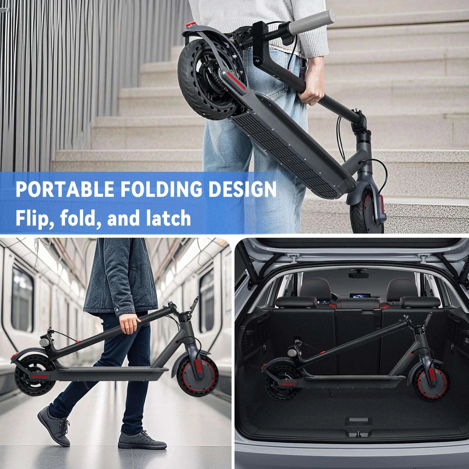 JUICEASE TX01 Electric Scooter for Adults with Smart App Control-JUICEASE TX01 36V7.8AH / Poland