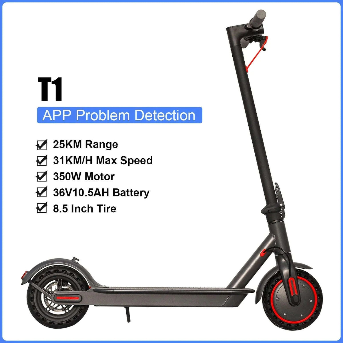 JUICEASE Ultra Long Range Smart Electric Scooter-14.5AH Max Escooter / france