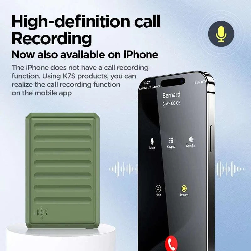 K7S 4G SIM Adapter for iPhone with Calls, SMS & Hotspot-Default Title