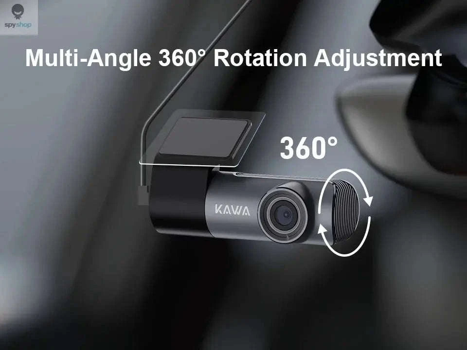 KAWA D5 2K Dash Camera – High‑Clarity Recording, Night Vision, Wi‑Fi Control-D5-No Voice Control / 32G