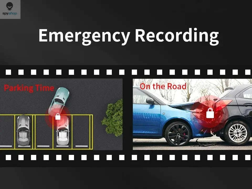 KAWA D5 2K Dash Camera with Night Vision and Wi‑Fi Control-D5-No Voice Control / 32G