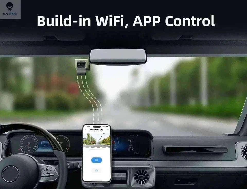 KAWA MINI 3 Dash Cam 1296P QHD, WiFi, Voice Control-Voice Control / None