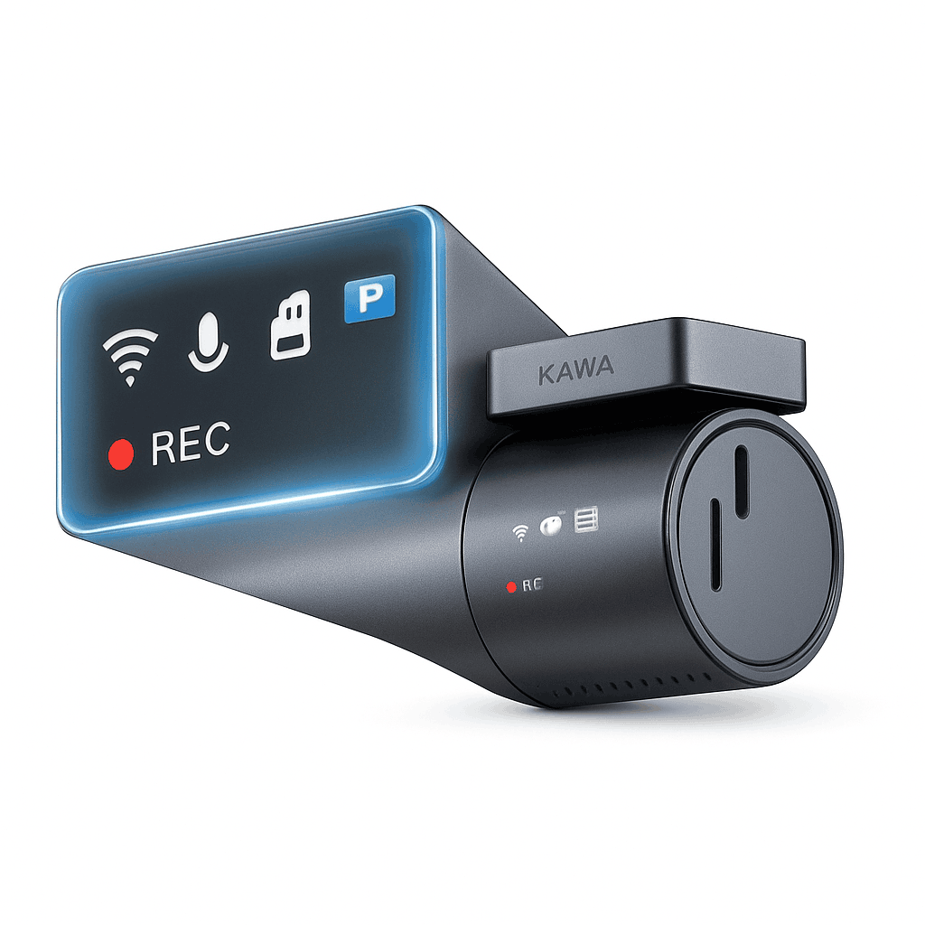 KAWA MINI 3 Pro 2K Dash Cam with WiFi, Voice Control-MINI3 Pro / 32G / CHINA