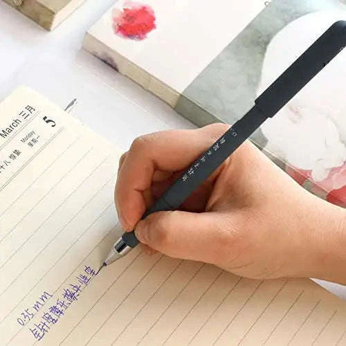 Kawaii Erasable Gel Pens Set 0.35mm – Cute & Functional Writing Set-Black 26 Pcs A