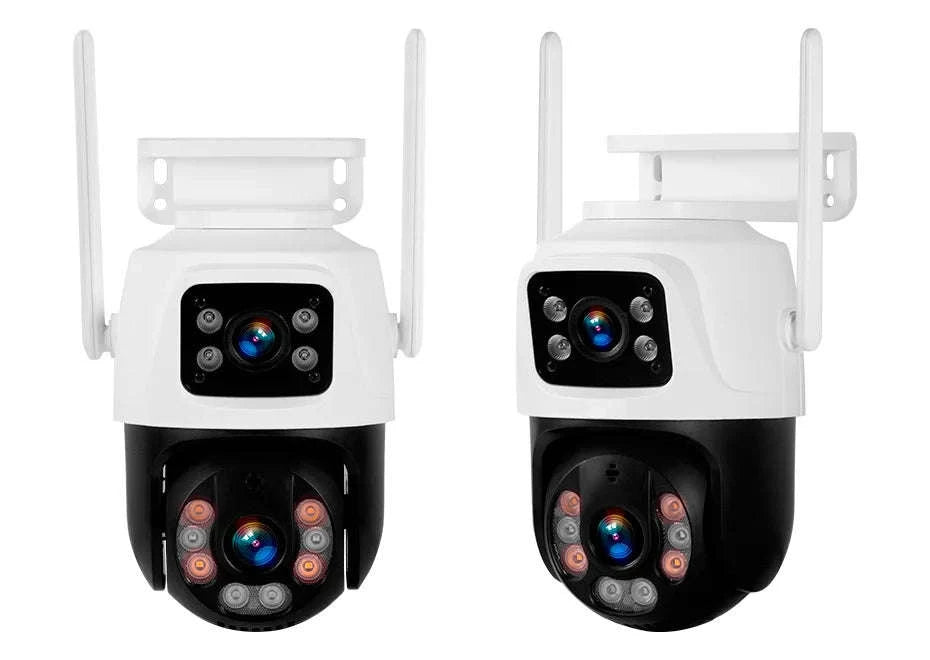 KERUI 8CH NVR Dual-Lens WiFi Security Camera System-NVR AND 4PCS CAM / United States / 500g