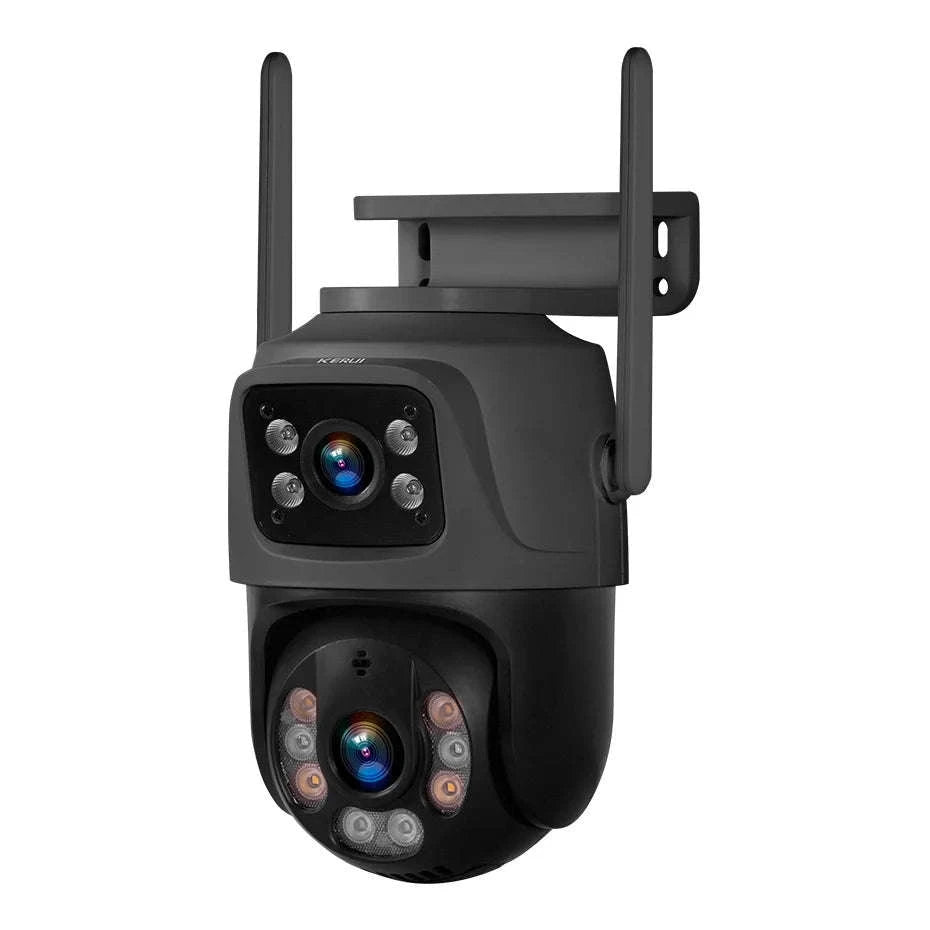 KERUI 8CH NVR Security Camera System with 6MP Dual Lens-NVR and 4pcs Camera / 500g / US Plug|United States