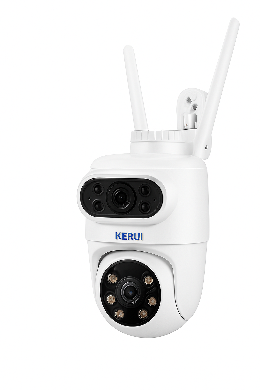KERUI屋外用IPカメラ 5KデュアルレンズPTZセキュリティカメラ