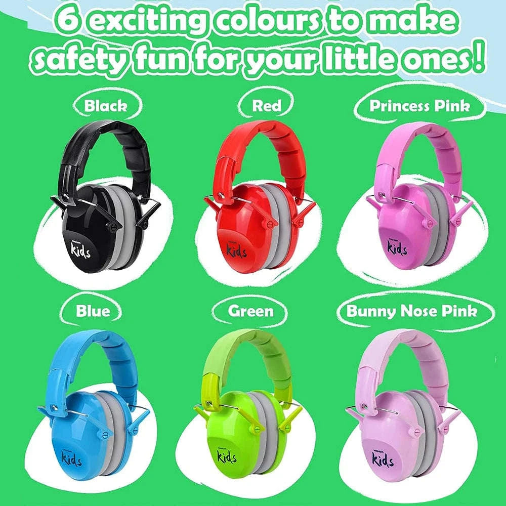 Kids Hearing Protection Earmuffs for Sensitive Children-Princess Pink