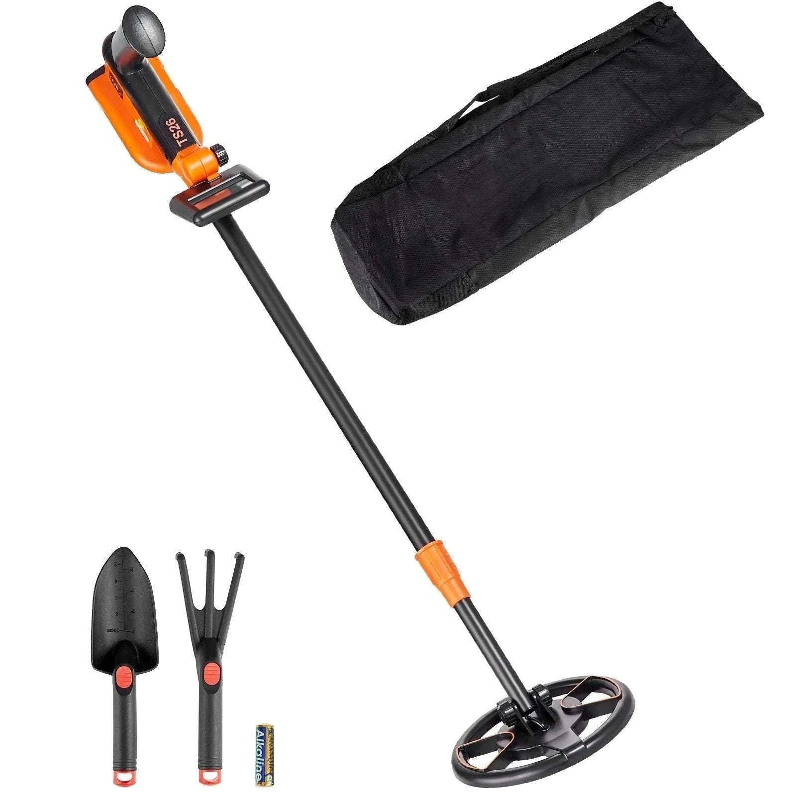 Kids Metal Detector 6" Waterproof Coil with LCD & Adjustable Handle-6 Inch Search Coil / france