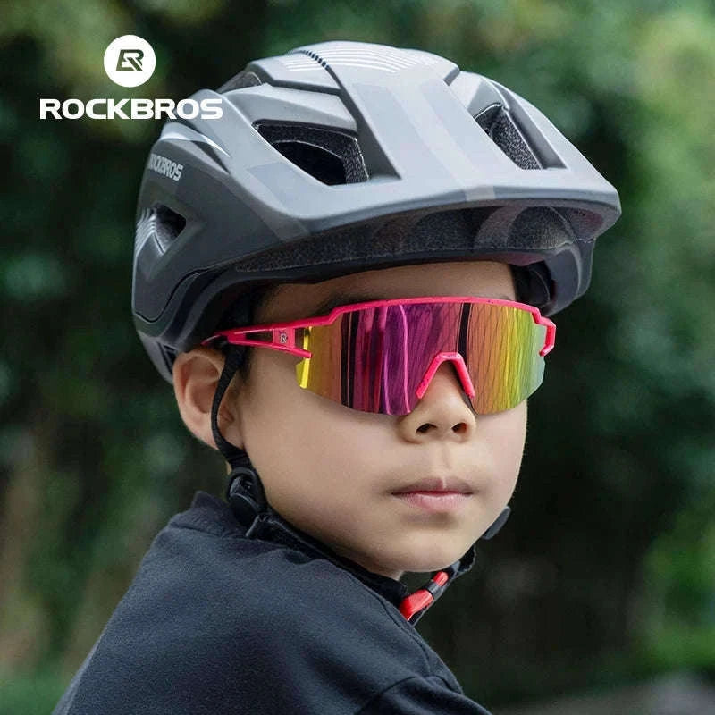 Kids Polarized Cycling Sunglasses with TR90 Frame Non-Slip Fit-14110021005 / Polarized Lens