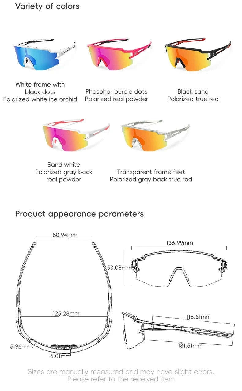 Kids Polarized Cycling Sunglasses with TR90 Frame Non-Slip Fit-14110021005 / Polarized Lens