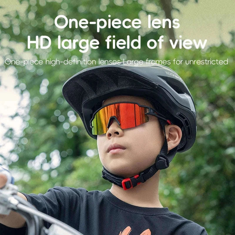 Kids Polarized Cycling Sunglasses with TR90 Frame Non-Slip Fit-14110021005 / Polarized Lens