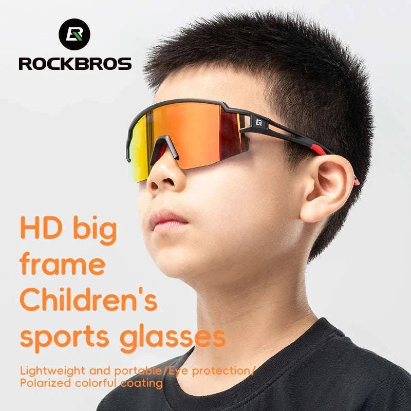 Kids Polarized Cycling Sunglasses with TR90 Frame Non-Slip Fit-14110021005 / Polarized Lens
