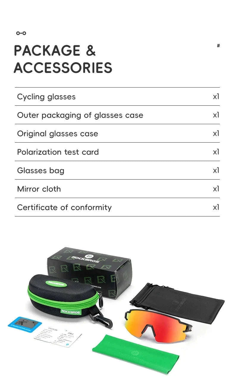 Kids Polarized Cycling Sunglasses with TR90 Frame Non-Slip Fit-14110021005 / Polarized Lens