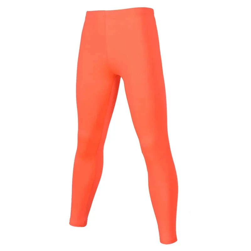 Kids Running Tights for Sports and Fitness-Sky Blue / Adults S