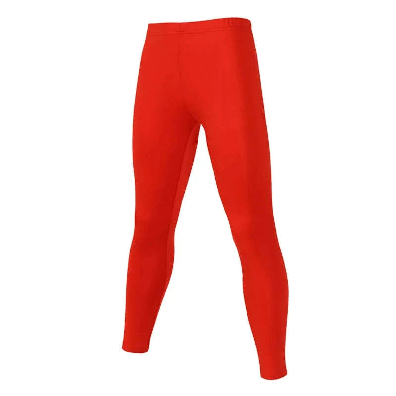 Kids Running Tights for Sports and Fitness-Sky Blue / Adults S