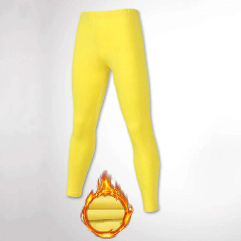 Kids Running Tights for Sports and Fitness-Sky Blue / Adults S