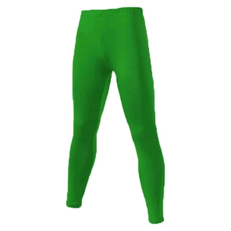 Kids Running Tights for Sports and Fitness-Sky Blue / Adults S