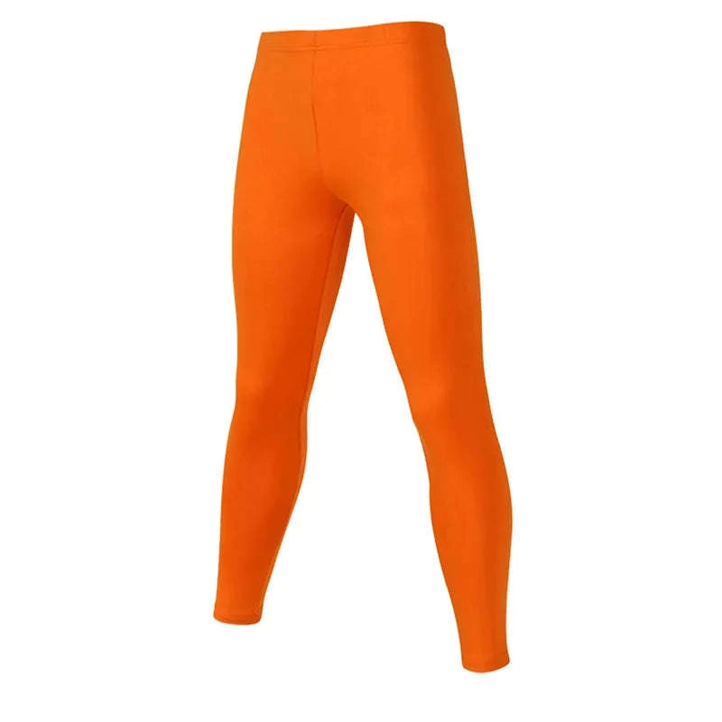 Kids Running Tights for Sports and Fitness-Sky Blue / Adults S