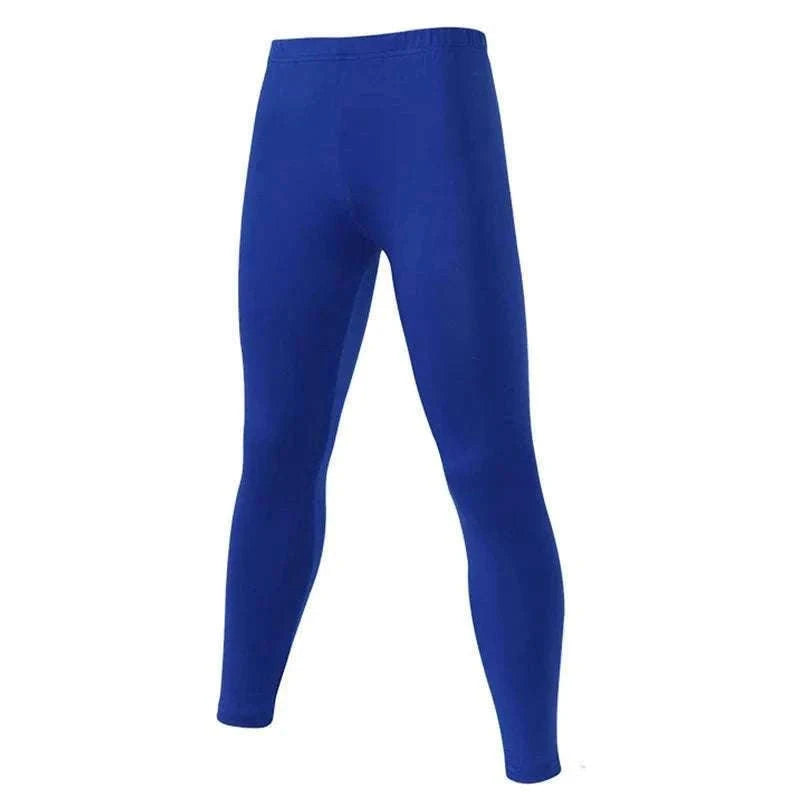 Kids Running Tights for Sports, Training, and Everyday Play-Sky Blue / Adults S