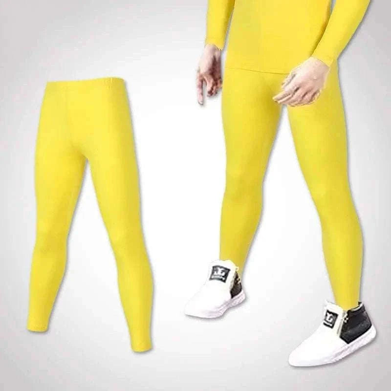 Kids Running Tights for Sports, Training, and Everyday Play-Sky Blue / Adults S