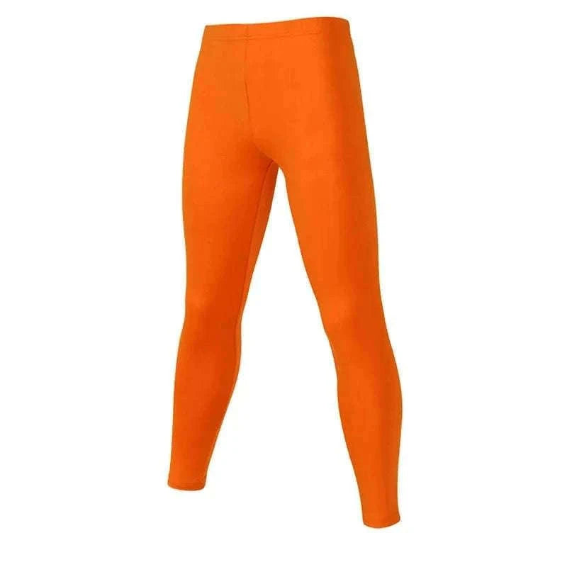 Kids Running Tights for Sports, Training, and Everyday Play-Sky Blue / Adults S